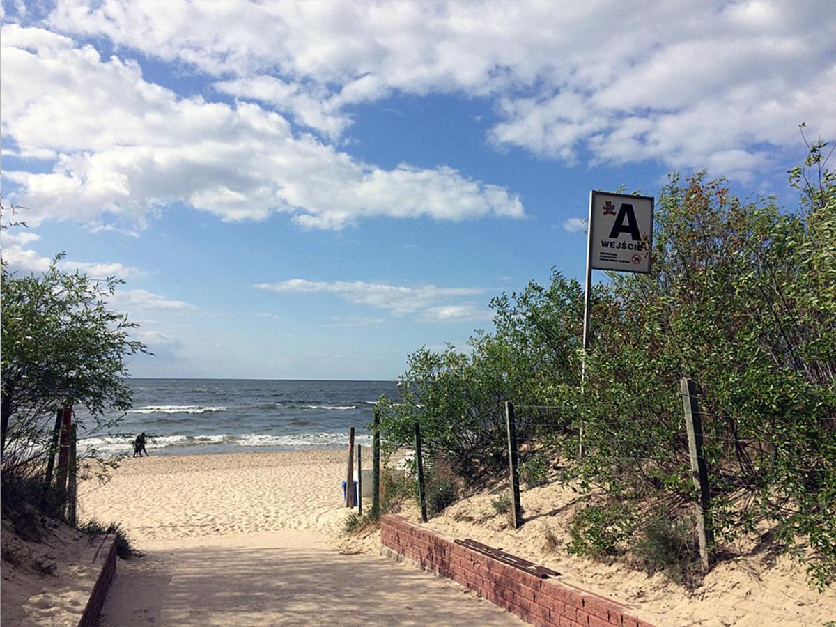 Holiday Home Slavia New 408 Z Sypialnia I Balkonem Przy Plazy Мендзыздрое Экстерьер фото