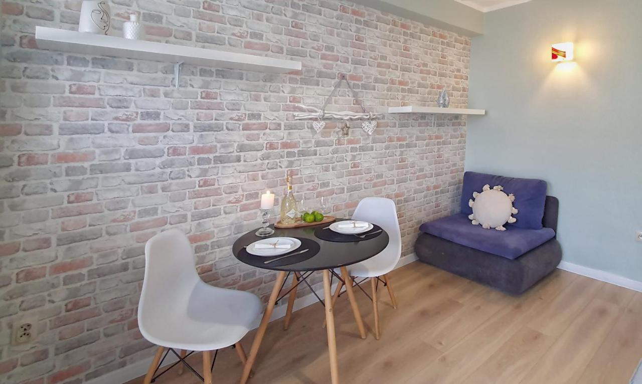 Holiday Home Slavia New 408 Z Sypialnia I Balkonem Przy Plazy Мендзыздрое Экстерьер фото